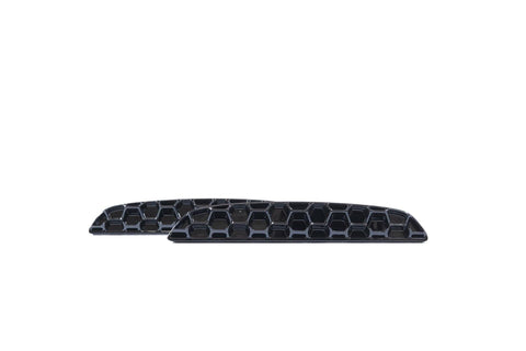 BMW M5 F90 Honeycomb Rear Reflector Deletes by Acexxon (2017-2023) - AUTOID® - Reflector Inserts & Overlays - Acexxon Motorsports