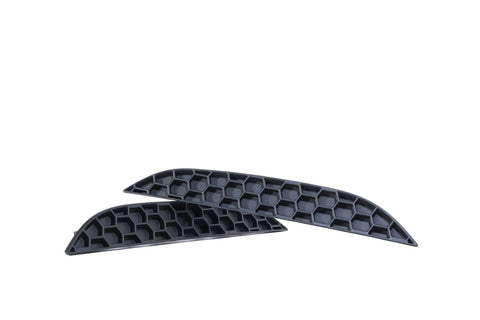 BMW M5 F90 Honeycomb Rear Reflector Deletes by Acexxon (2017-2023) - AUTOID® - Reflector Inserts & Overlays - Acexxon Motorsports