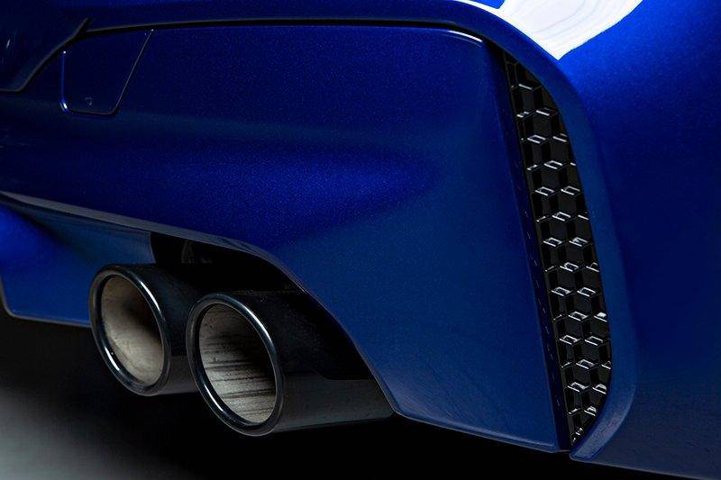 BMW M5 F90 Honeycomb Rear Reflector Deletes by Acexxon (2017-2023) - AUTOID® - Reflector Inserts & Overlays - Acexxon Motorsports