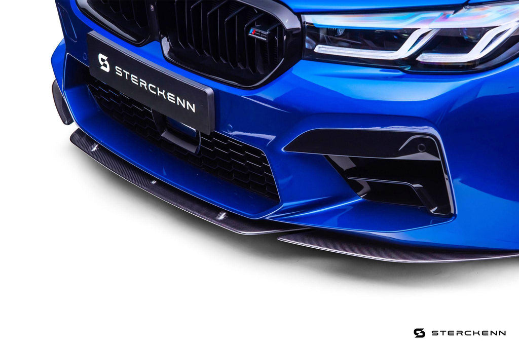 BMW M5 F90 LCI Carbon Fibre Front Lip by Sterckenn (2020-2023) - AUTOID® - Front Lips & Splitters - Sterckenn