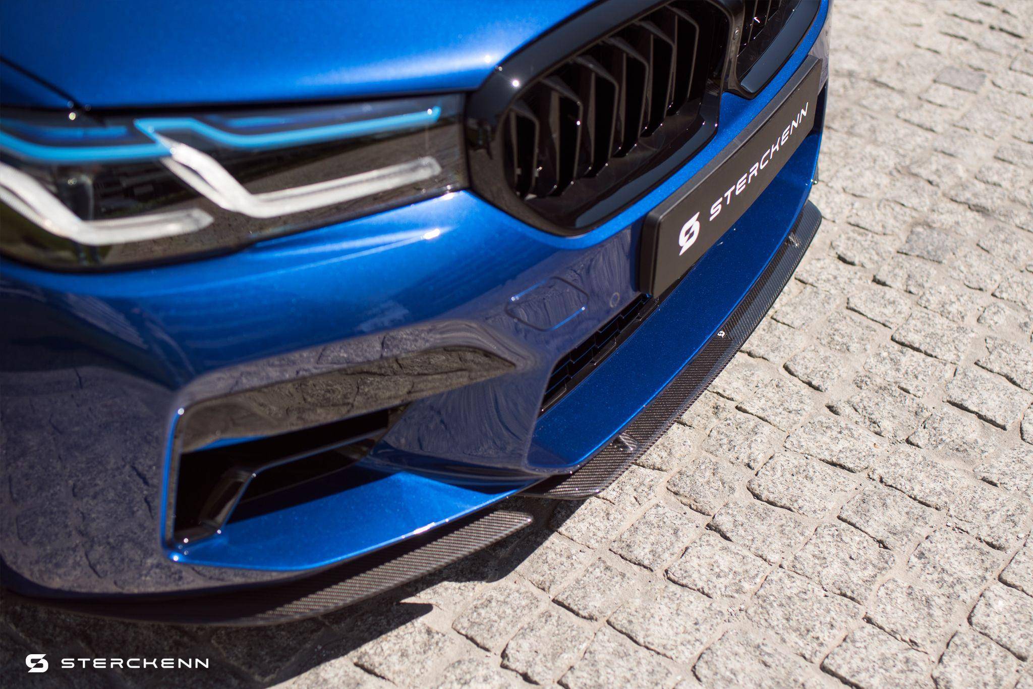 BMW M5 F90 LCI Carbon Fibre Front Lip by Sterckenn (2020-2023) - AUTOID® - Front Lips & Splitters - Sterckenn