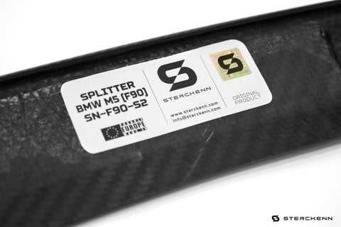 BMW M5 F90 LCI Carbon Fibre Front Lip by Sterckenn (2020-2023) - AUTOID® - Front Lips & Splitters - Sterckenn