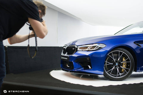 BMW M5 F90 LCI Carbon Fibre Front Lip by Sterckenn (2020-2023) - AUTOID® - Front Lips & Splitters - Sterckenn
