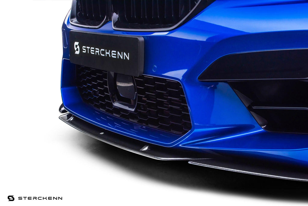 BMW M5 F90 LCI Carbon Fibre Front Lip by Sterckenn (2020-2023) - AUTOID® - Front Lips & Splitters - Sterckenn