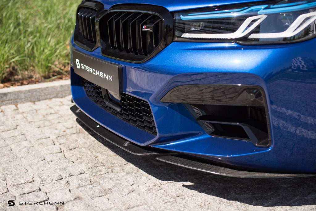 BMW M5 F90 LCI Carbon Fibre Front Lip by Sterckenn (2020-2023) - AUTOID® - Front Lips & Splitters - Sterckenn