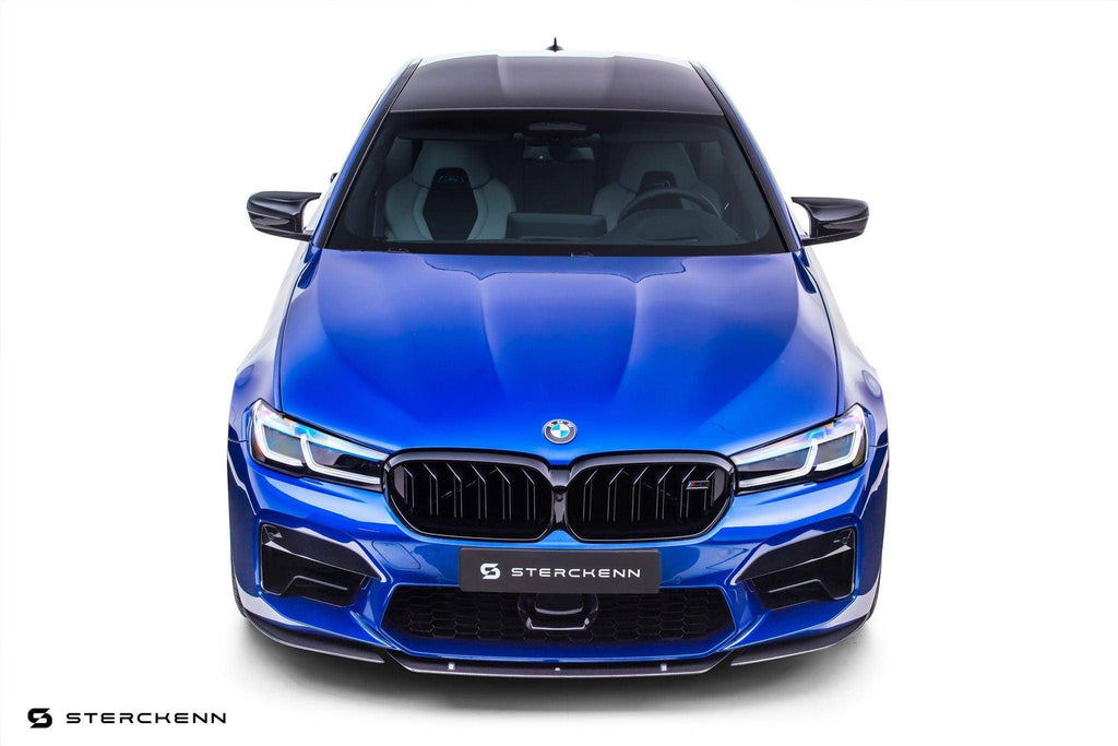 BMW M5 F90 LCI Carbon Fibre Front Lip by Sterckenn (2020+) - AUTOID - Front Lips & Splitters - Sterckenn