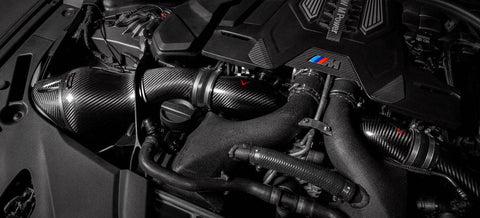 BMW M5 F90 & M8 F91 F92 F93 V2 Eventuri Carbon Fibre Turbo Inlets (2017+) - AUTOID® - Air Intakes - Eventuri