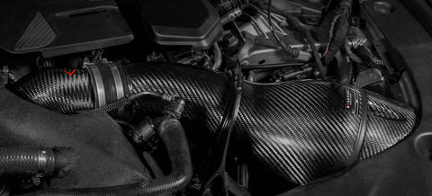 BMW M5 F90 & M8 F91 F92 F93 V2 Eventuri Carbon Fibre Turbo Inlets (2017+) - AUTOID® - Air Intakes - Eventuri