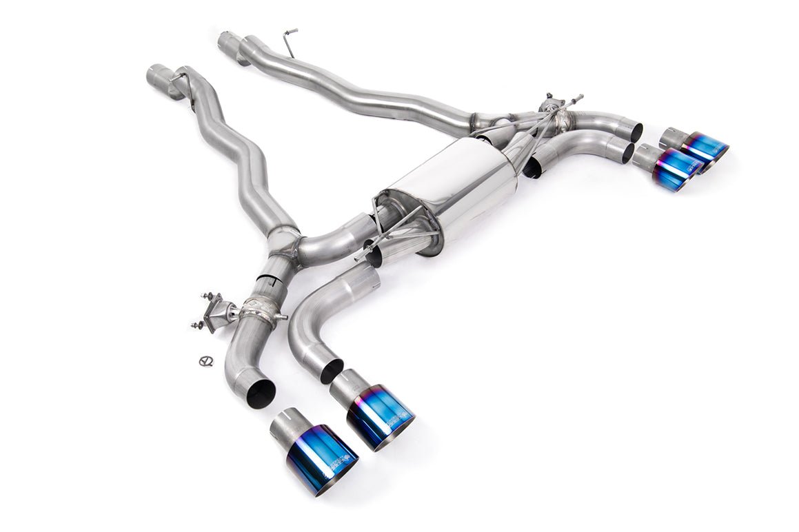 BMW M5 F90 (Non OPF/GPF Model) Axle - back Exhaust System by Milltek (2018 - 2020) - AUTOID - Exhaust System - Milltek Sport