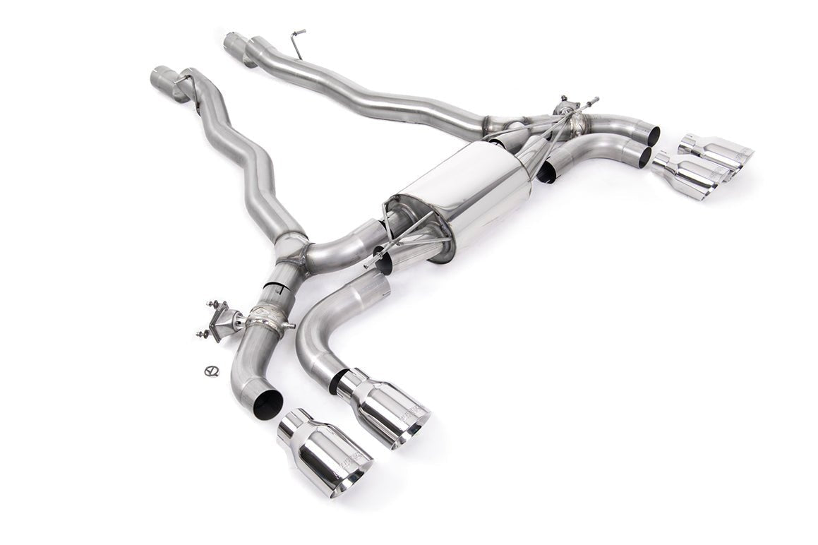 BMW M5 F90 (Non OPF/GPF Model) Axle-back Exhaust System by Milltek (2018-2020) - AUTOID® - Exhaust System - Milltek Sport
