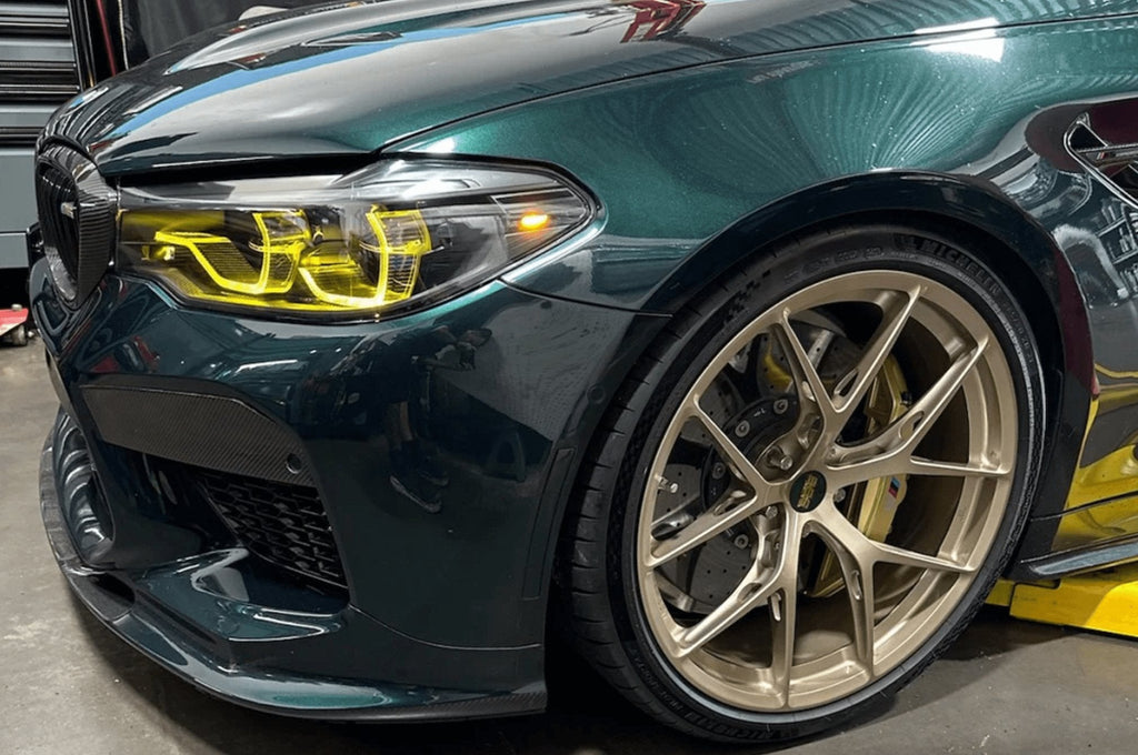 BMW M5 F90 Pre-LCI Motorsport+ CSL Style Yellow DRL Module Set (2016-2020) - AUTOID® - Vehicle Lighting - Motorsport +