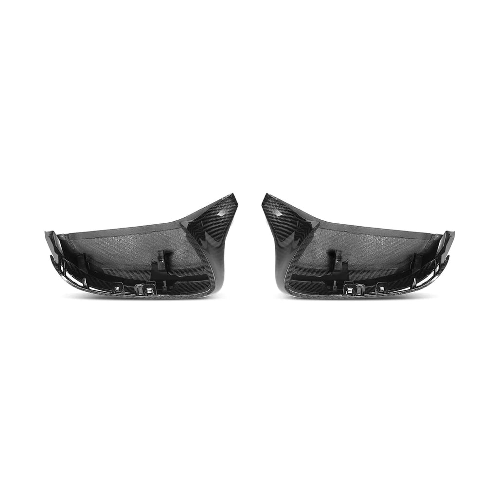 BMW M5 F90 Pre - preg Carbon Fibre M Style Mirror Covers by TRE (2018+) - AUTOID - Mirror Covers - TRE