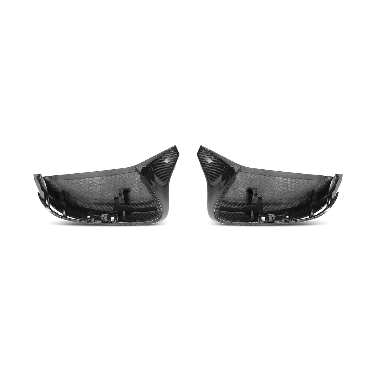 BMW M5 F90 Pre - preg Carbon Fibre M Style Mirror Covers by TRE (2018+) - AUTOID - Mirror Covers - TRE