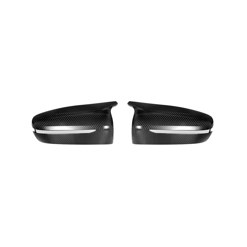 BMW M5 F90 Pre - preg Carbon Fibre M Style Mirror Covers by TRE (2018+) - AUTOID - Mirror Covers - TRE