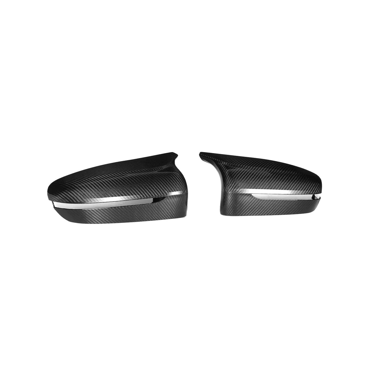 BMW M5 F90 Pre - preg Carbon Fibre M Style Mirror Covers by TRE (2018+) - AUTOID - Mirror Covers - TRE