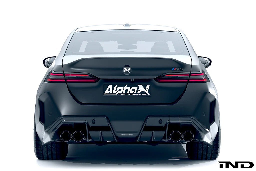 BMW M5 G90 Carbon Fibre A-CSL Ducktail Spoiler by Alpha-N (2024+) - AUTOID® - Rear Spoilers - Alpha-N