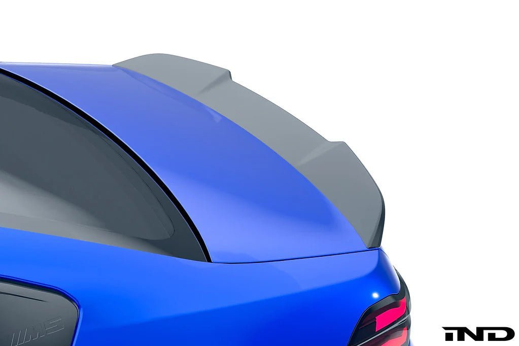 BMW M5 G90 Carbon Fibre Rear Trunk Spoiler by Alpha-N (2024+) - AUTOID® - Rear Spoilers - Alpha-N
