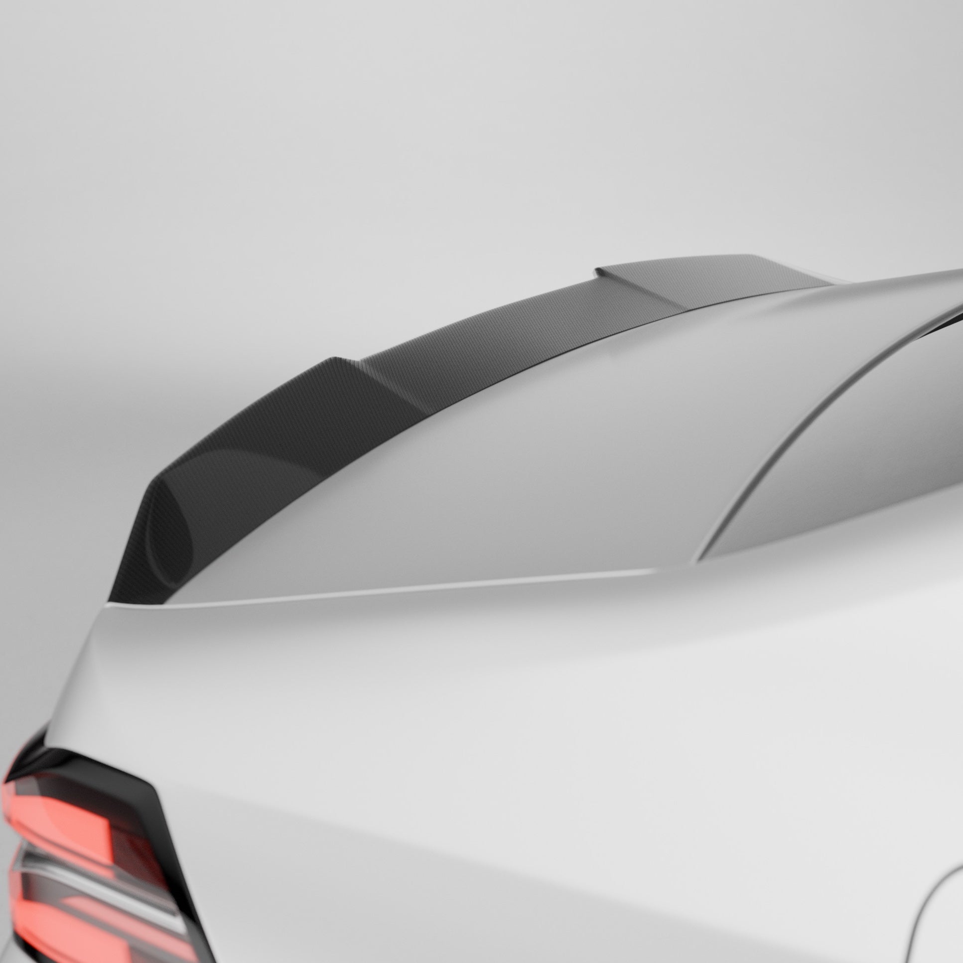 BMW M5 G90 & G60 5 Series Pre - Preg Carbon Fibre PR - 1 Rear Spoiler by TRE (2024+) - AUTOID - Rear Spoilers - TRE