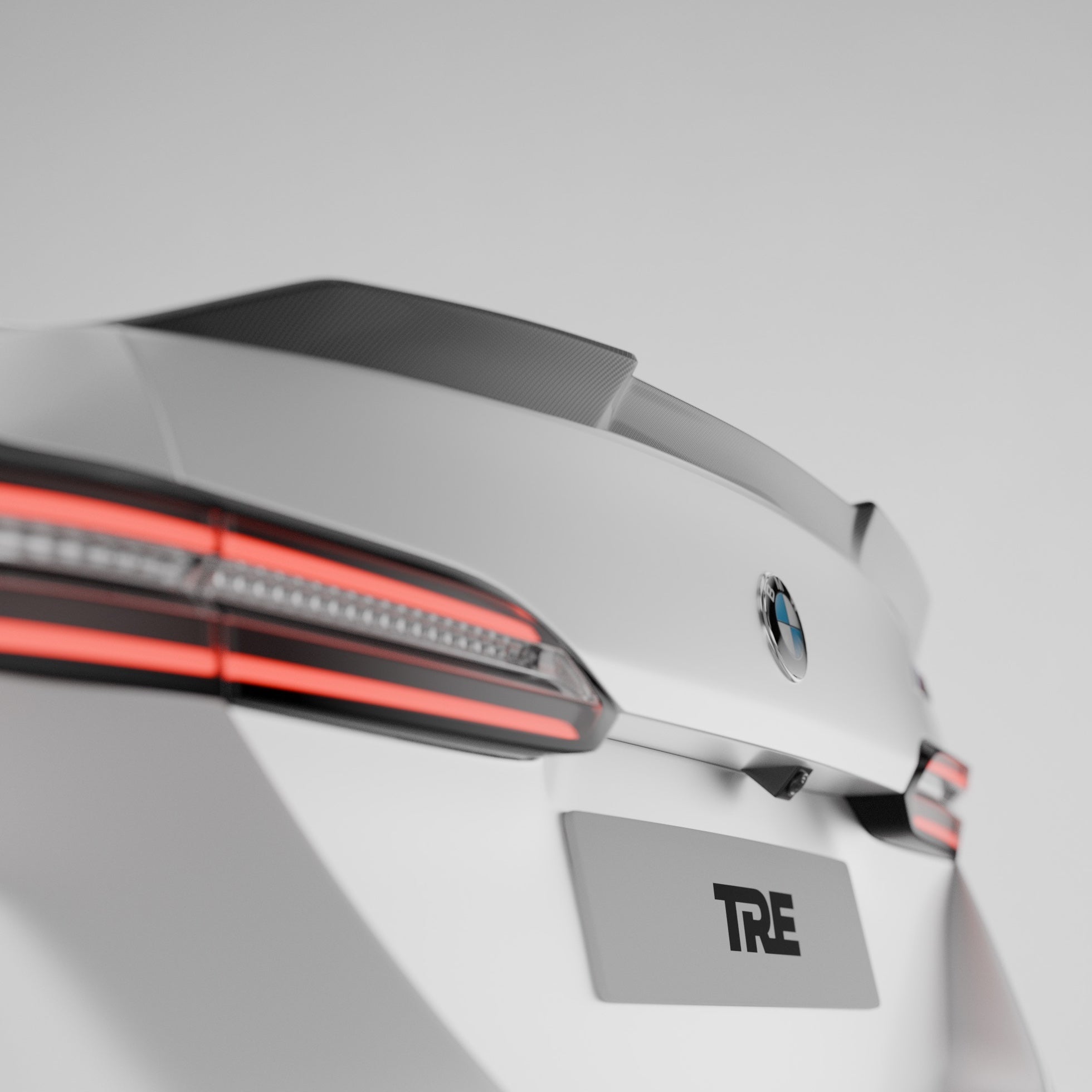BMW M5 G90 & G60 5 Series Pre-Preg Carbon Fibre PR-1 Rear Spoiler by TREVORA - AUTOID® - Rear Spoilers - TREVORA