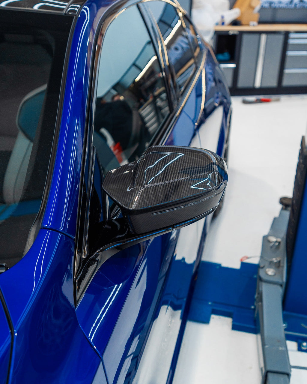 BMW M5 G90 G99, 5 Series G60 & X3 G45 Pre-preg Carbon Fibre M Mirror Covers by TREVORA (2024+) - AUTOID® - Mirror Covers - TREVORA