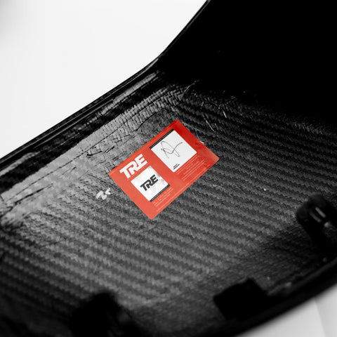 BMW M5 G90 G99, 5 Series G60 & X3 G45 Pre-preg Carbon Fibre M Mirror Covers by TREVORA (2024+) - AUTOID® - Mirror Covers - TREVORA