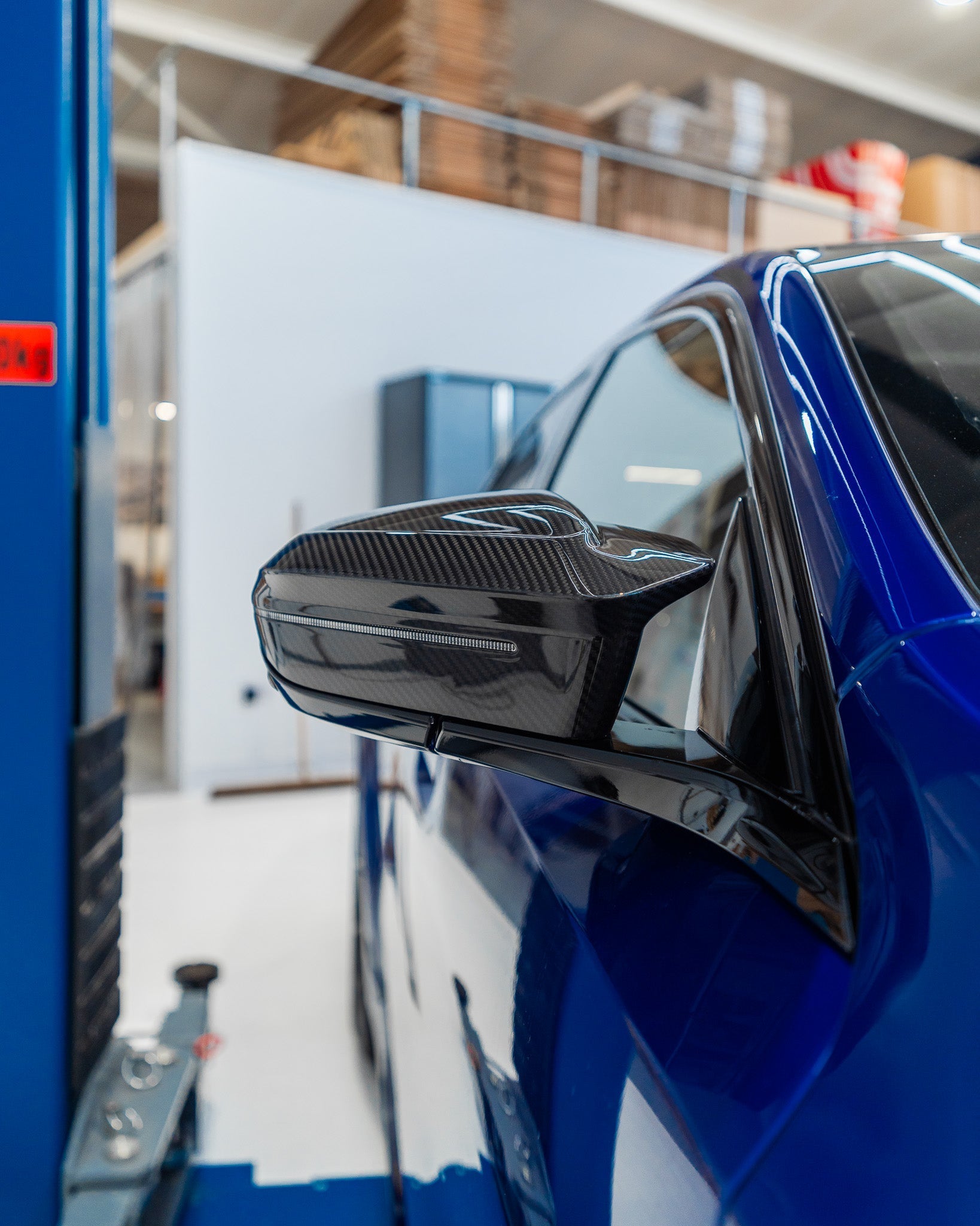 BMW M5 G90 G99, 5 Series G60 & X3 G45 Pre-preg Carbon Fibre M Mirror Covers by TREVORA (2024+) - AUTOID® - Mirror Covers - TREVORA