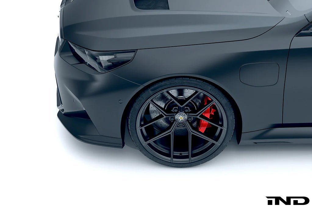 BMW M5 G90 G99 Carbon Fibre 2-Piece Front Splitter by Alpha-N (2024+) - AUTOID® - Front Lips & Splitters - Alpha-N