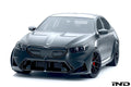 BMW M5 G90 G99 Carbon Fibre 2-Piece Front Splitter by Alpha-N (2024+) - AUTOID® - Front Lips & Splitters - Alpha-N