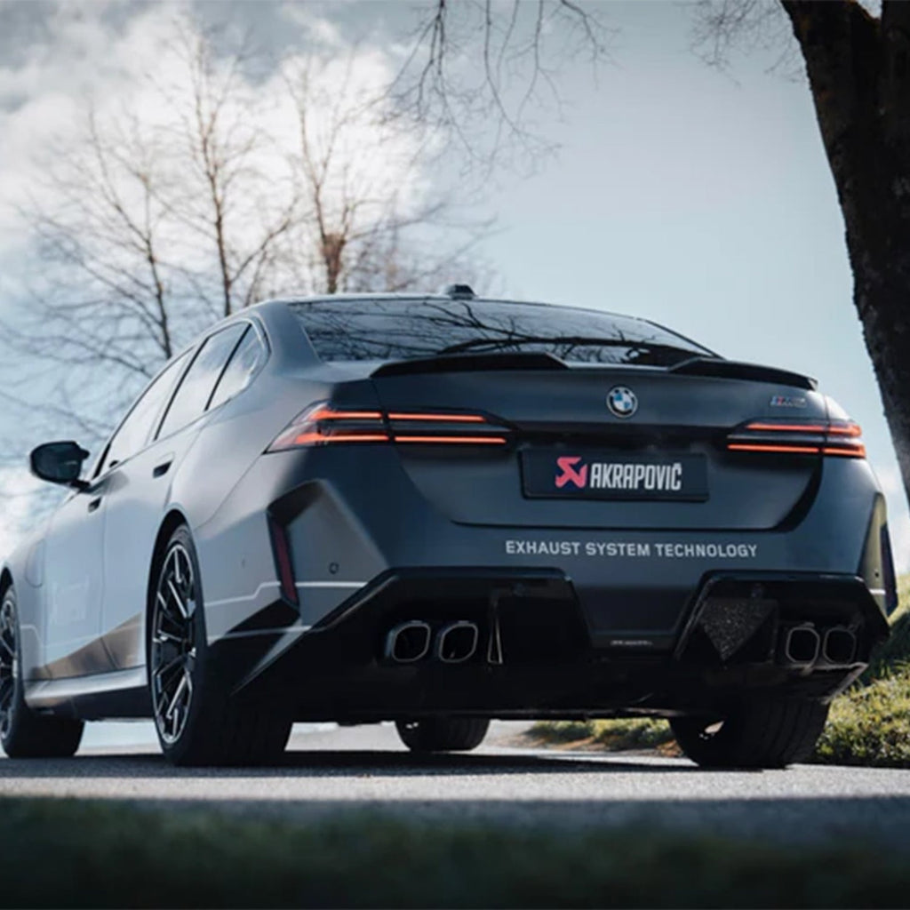 BMW M5 G90 G99 Carbon Fibre Rear Diffuser by Akrapovic - AUTOID® - Rear Diffusers - Akrapovic