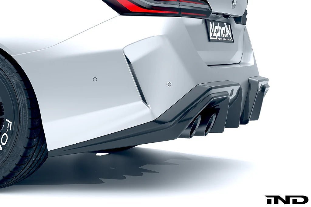 BMW M5 G90 G99 Carbon Fibre Rear Diffuser V1 by Alpha-N (2024+) - AUTOID® - Rear Diffusers - Alpha-N