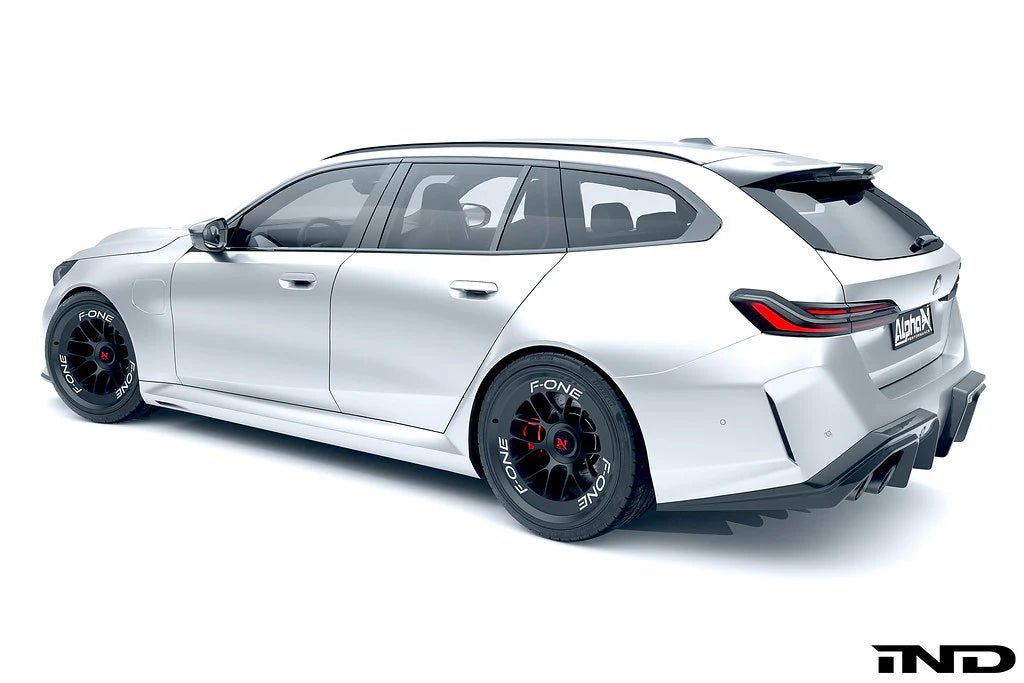BMW M5 G90 G99 Carbon Fibre Rear Diffuser V1 by Alpha-N (2024+) - AUTOID® - Rear Diffusers - Alpha-N