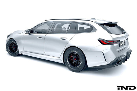 BMW M5 G90 G99 Carbon Fibre Rear Diffuser V1 by Alpha-N (2024+) - AUTOID® - Rear Diffusers - Alpha-N