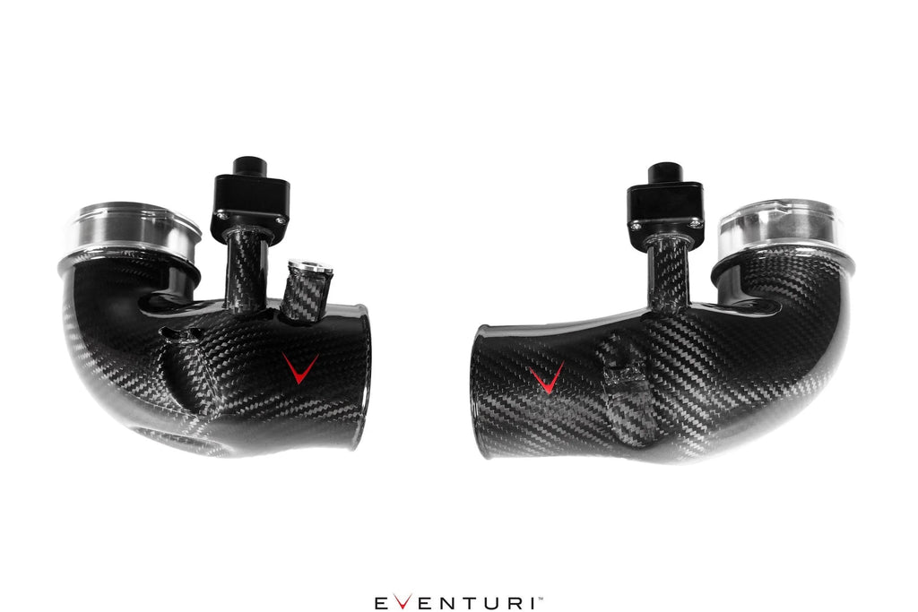 BMW M5 G90 G99 Carbon Fibre Turbo Inlets by Eventuri - AUTOID - Air Intakes - Eventuri
