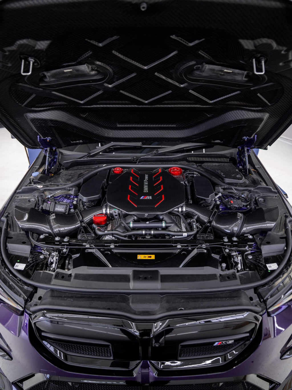 BMW M5 G90 G99 Carbon Fibre Turbo Inlets by Eventuri - AUTOID® - Air Intakes - Eventuri