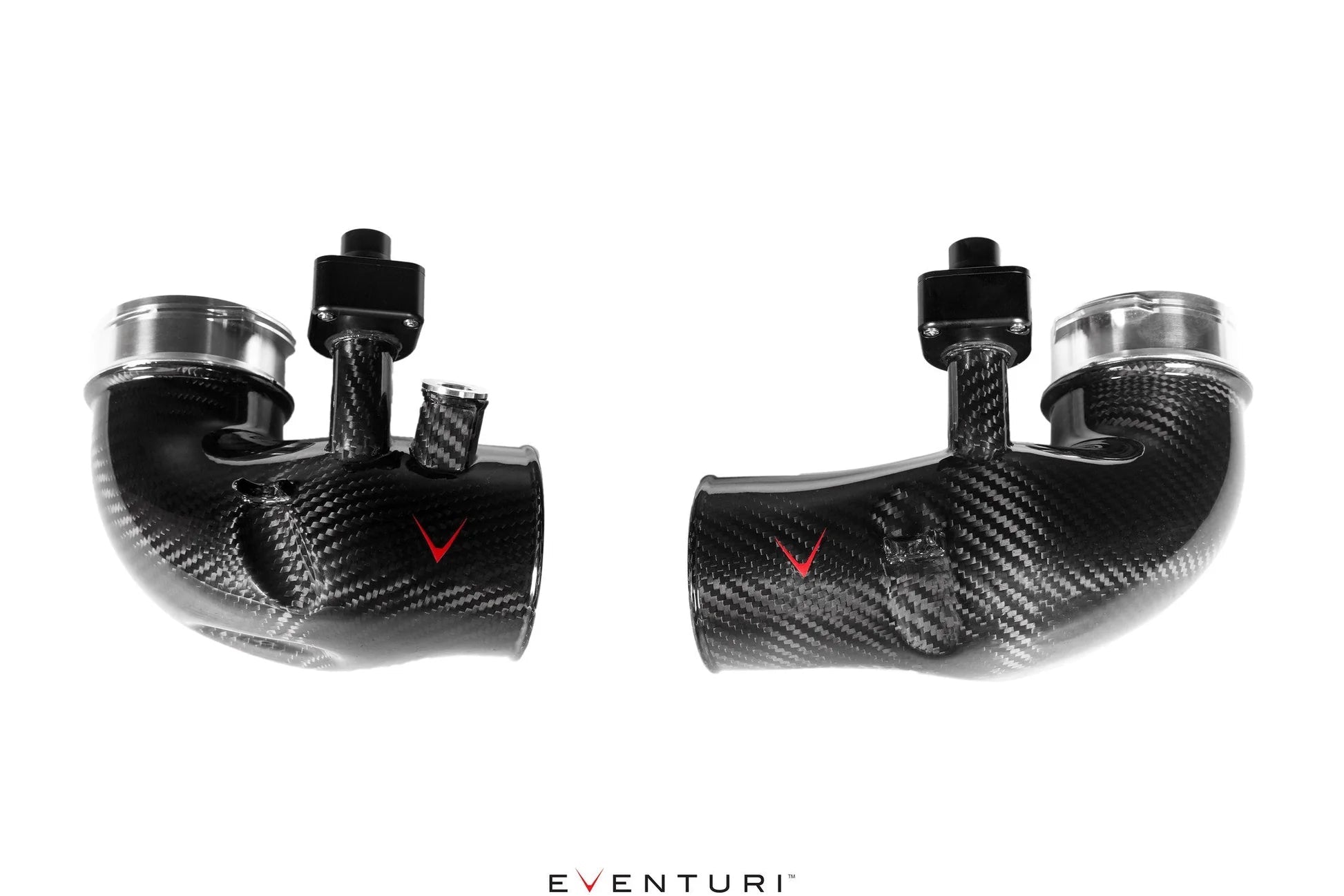 BMW M5 G90 G99 Carbon Fibre Turbo Inlets by Eventuri - AUTOID® - Air Intakes - Eventuri