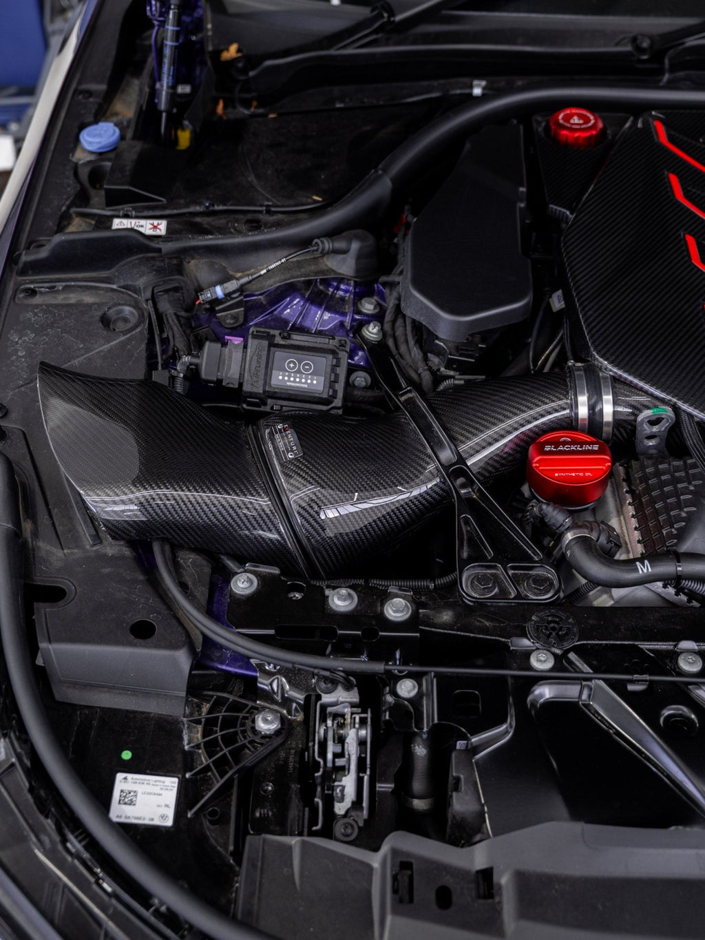 BMW M5 G90 G99 Carbon Fibre Turbo Inlets by Eventuri - AUTOID® - Air Intakes - Eventuri