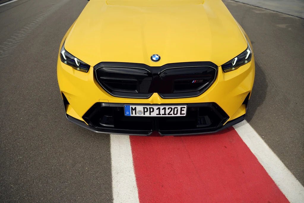 BMW M5 G90 G99 Genuine M Performance Carbon Fibre Front Splitter (2024+) - AUTOID® - Front Lips & Splitters - BMW M Performance