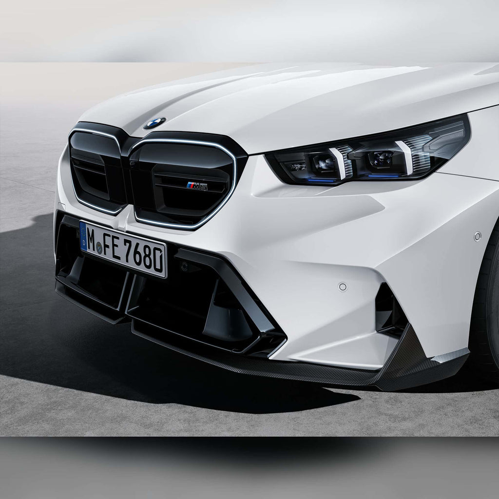 BMW M5 G90 G99 Genuine M Performance Carbon Fibre Front Splitter (2024+) - AUTOID® - Front Lips & Splitters - BMW M Performance