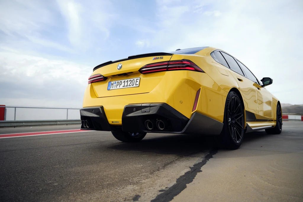 BMW M5 G90 G99 Genuine M Performance Carbon Fibre Rear Diffuser Set (2024+) - AUTOID® - Rear Diffusers - BMW M Performance