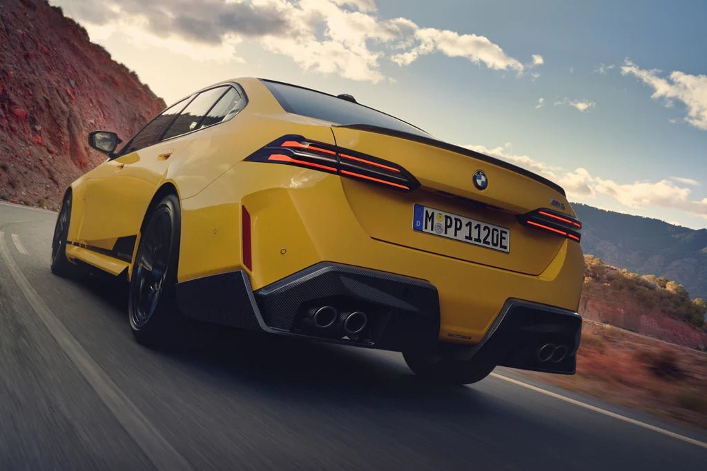 BMW M5 G90 G99 Genuine M Performance Carbon Fibre Rear Diffuser Set (2024+) - AUTOID® - Rear Diffusers - BMW M Performance