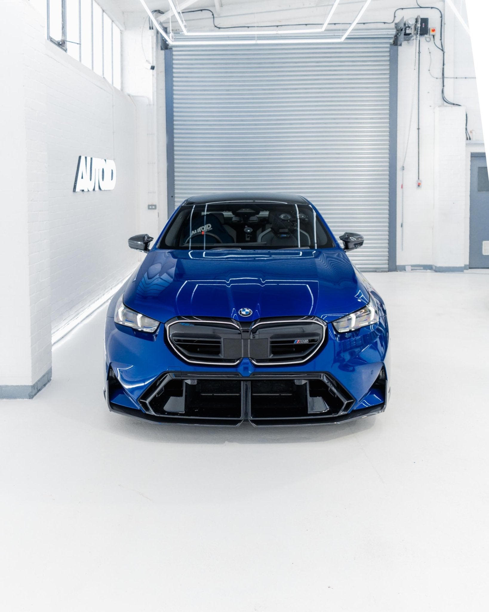 BMW M5 G90 G99 Pre - Preg Carbon Fibre Performance Front Splitter by LYTE+ (2024+) - AUTOID - Rear Spoilers - LYTE