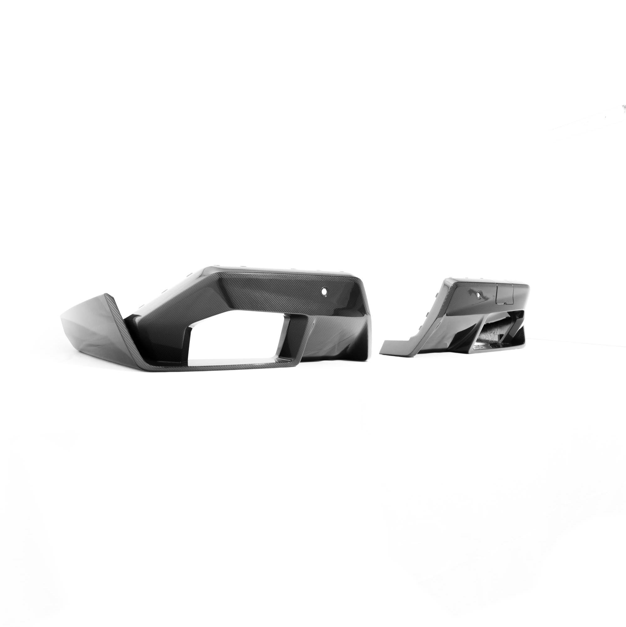 BMW M5 G90 G99 Pre - Preg Carbon Fibre Performance Rear Diffuser by LYTE+ (2024+) - AUTOID - Rear Diffusers - LYTE