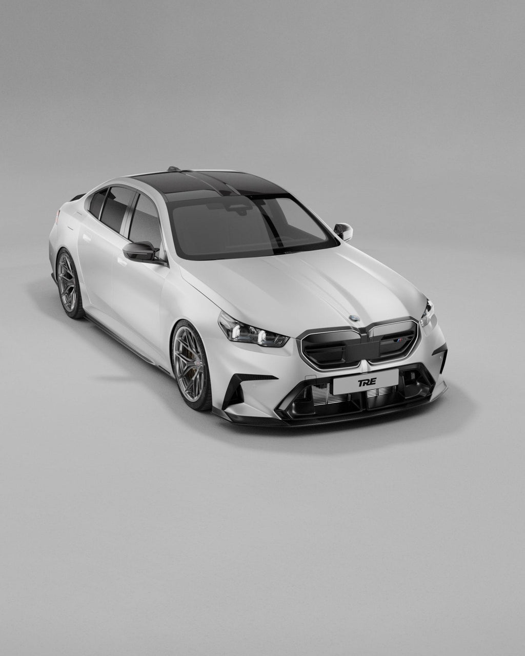 BMW M5 G90 G99 Pre-Preg Carbon Fibre PR-1 Front Duct Extension Trims by TREVORA - AUTOID® - Fender Trim - TREVORA
