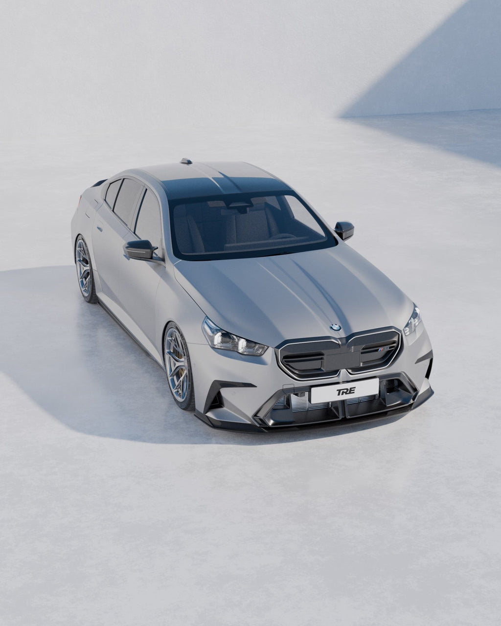 BMW M5 G90 G99 Pre-Preg Carbon Fibre PR-1 Front Duct Extension Trims by TREVORA - AUTOID® - Fender Trim - TREVORA