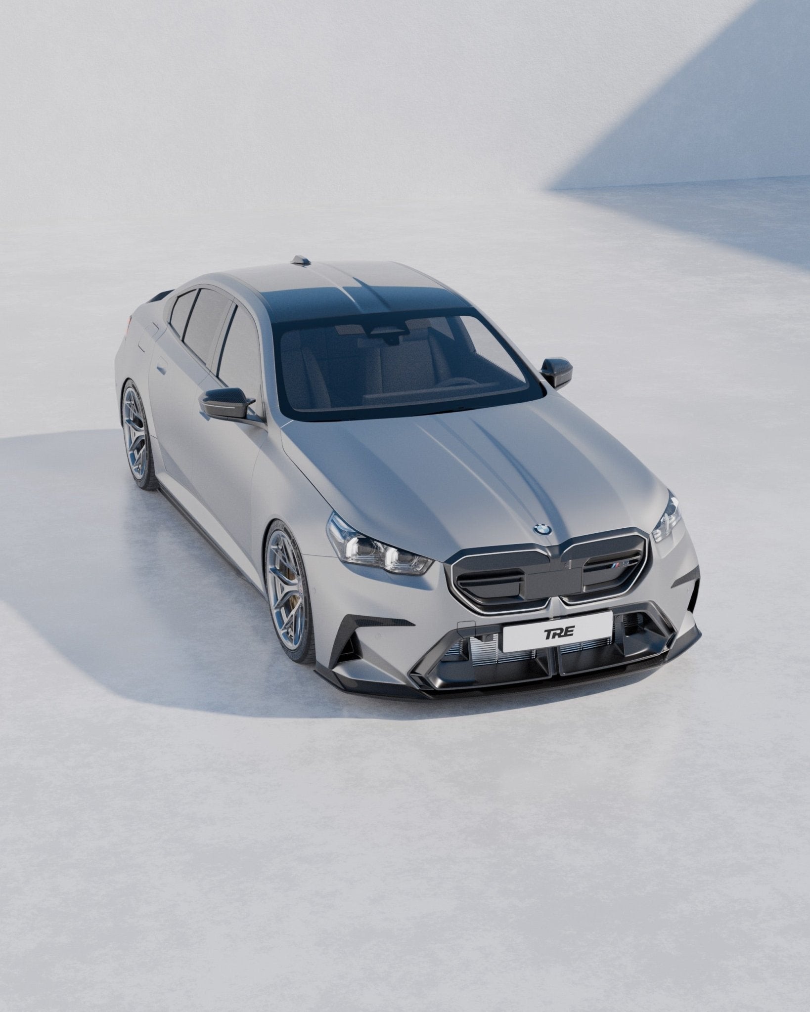 BMW M5 G90 G99 Pre-Preg Carbon Fibre PR-1 Front Duct Extension Trims by TREVORA - AUTOID® - Fender Trim - TREVORA