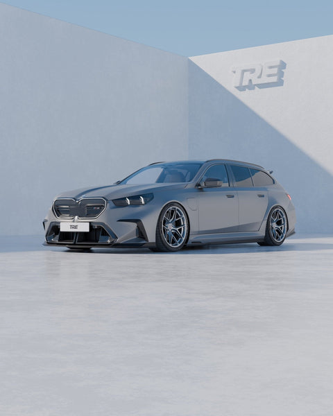 BMW M5 G90 G99 Pre-Preg Carbon Fibre PR-1 Front Lip by TREVORA - AUTOID® - Front Lips & Splitters - TREVORA