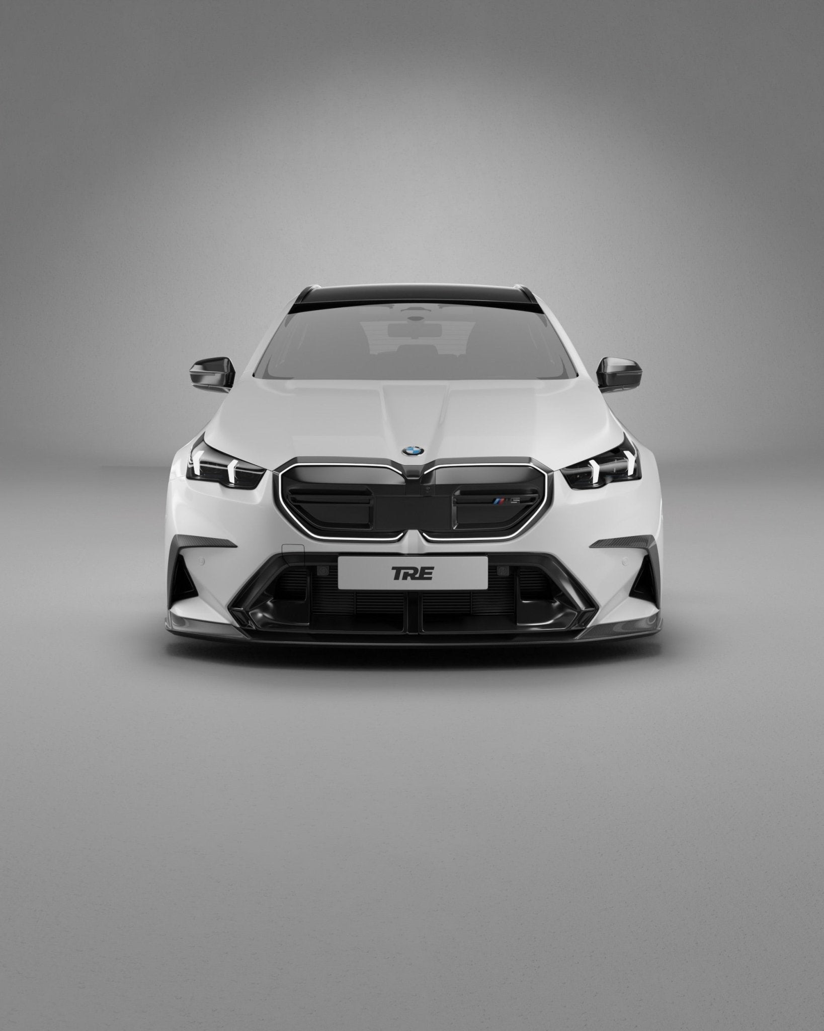 BMW M5 G90 G99 Pre - Preg Carbon Fibre PR - 1 Front Splitter by TRE - AUTOID - Front Lips & Splitters - TRE