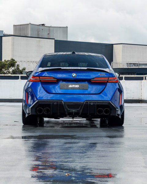BMW M5 G90 G99 Pre-Preg Carbon Fibre PR-1 Rear Diffuser by TREVORA - AUTOID® - Rear Diffusers - TREVORA