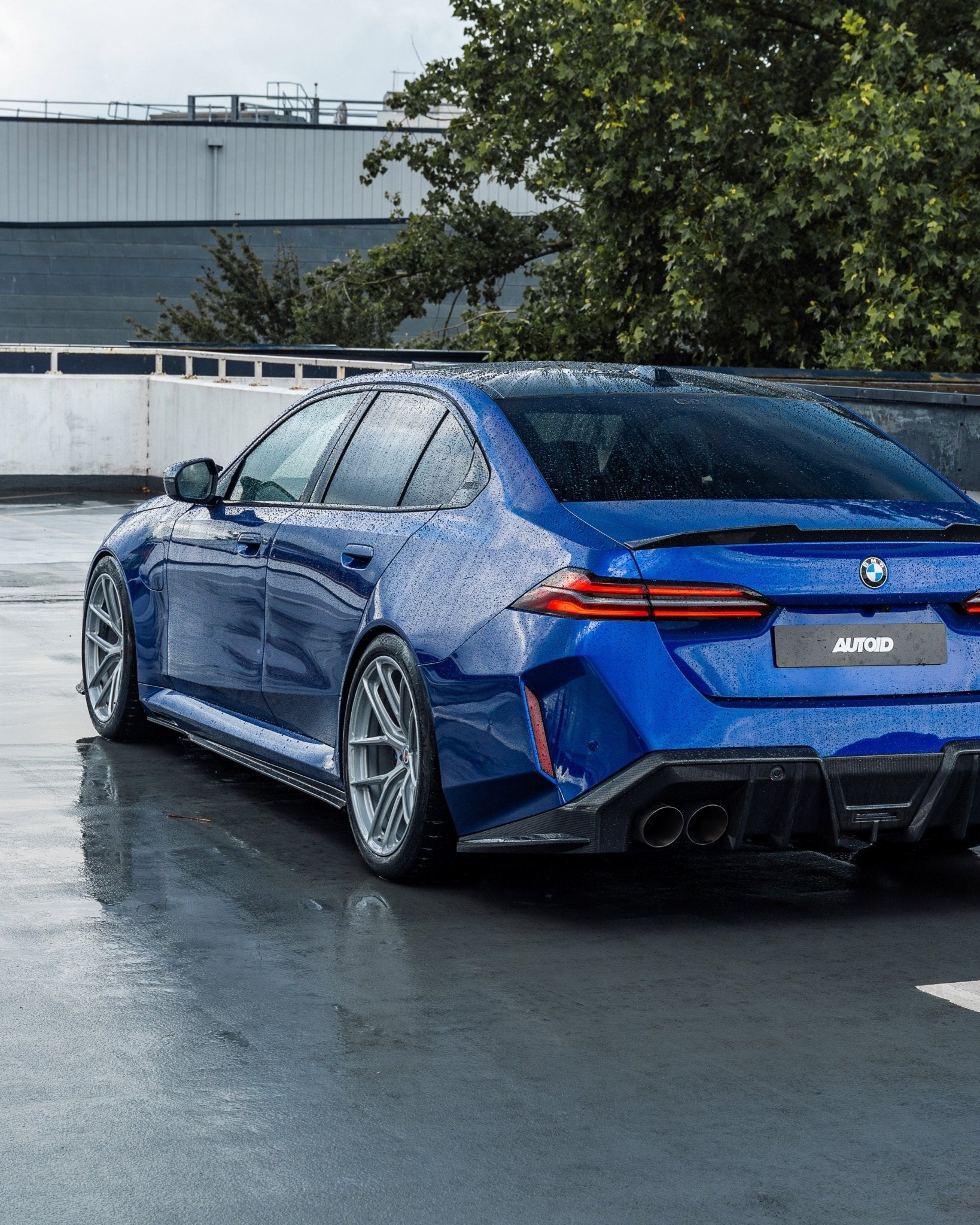 BMW M5 G90 G99 Pre-Preg Carbon Fibre PR-1 Rear Diffuser by TREVORA - AUTOID® - Rear Diffusers - TREVORA