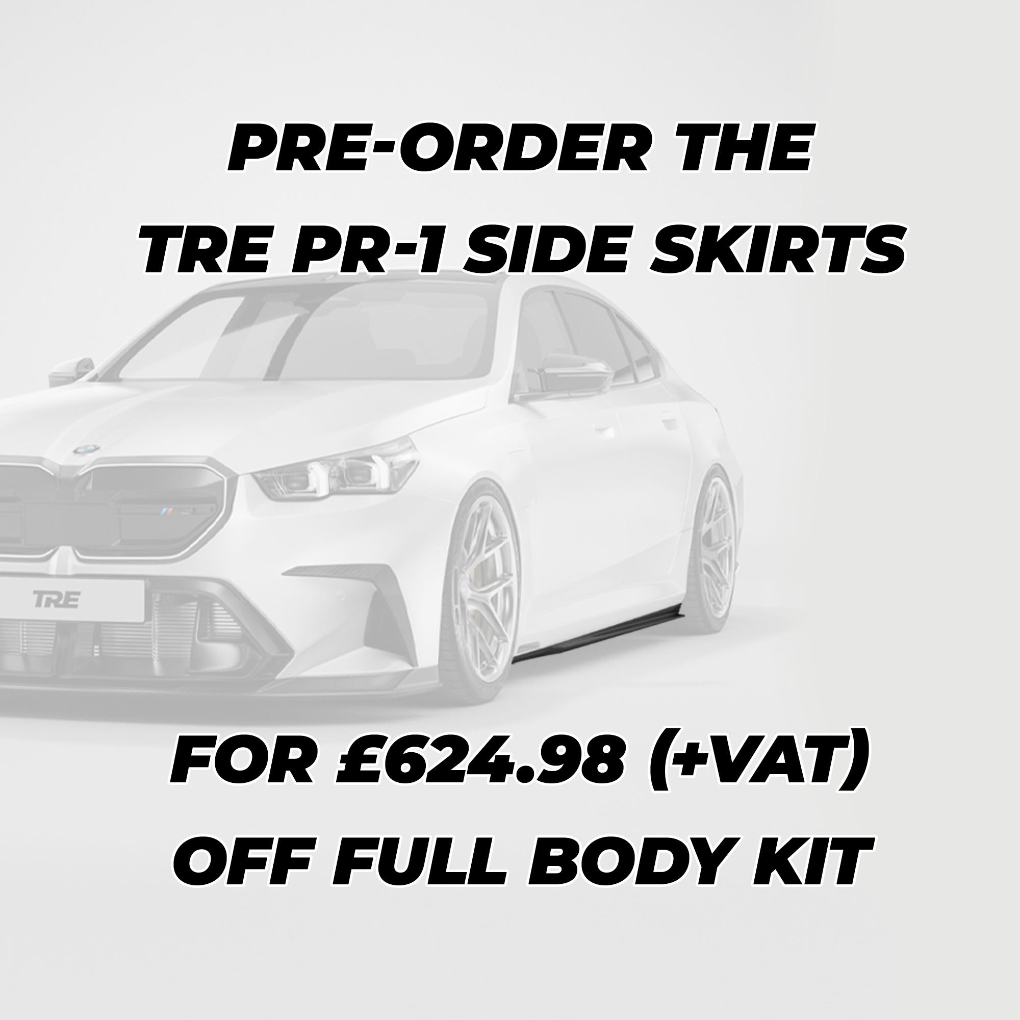 BMW M5 G90 G99 Pre - Preg Carbon Fibre PR - 1 Side Skirts by TRE - AUTOID - Side Skirts & Winglets - TRE